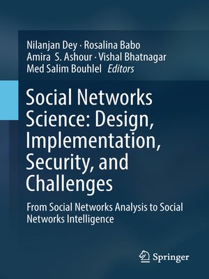 cover image of Social Networks Science